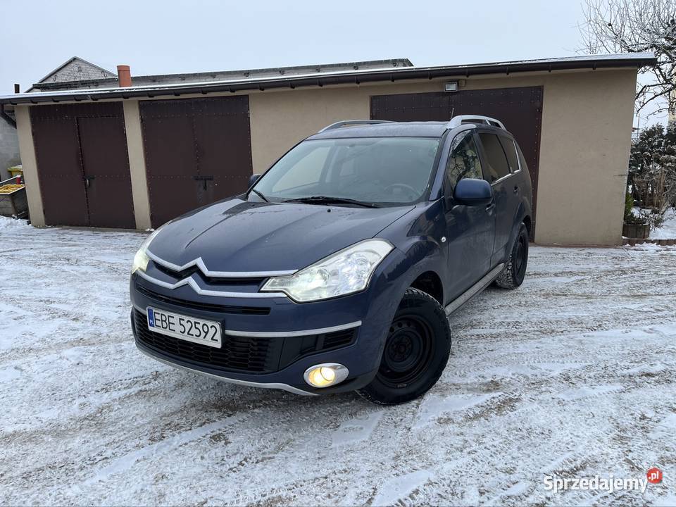 Citroen CCrosser 22HDi 156 4x4 skórzana tapicerka sprzedam