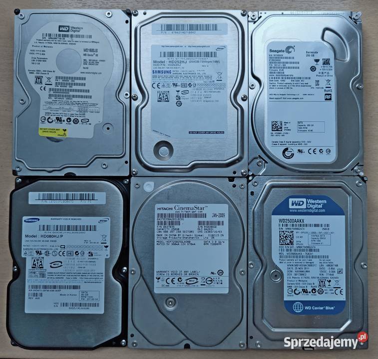 Dysk 35 160250320 WD Blue Seagate Hitachi Cieszyn