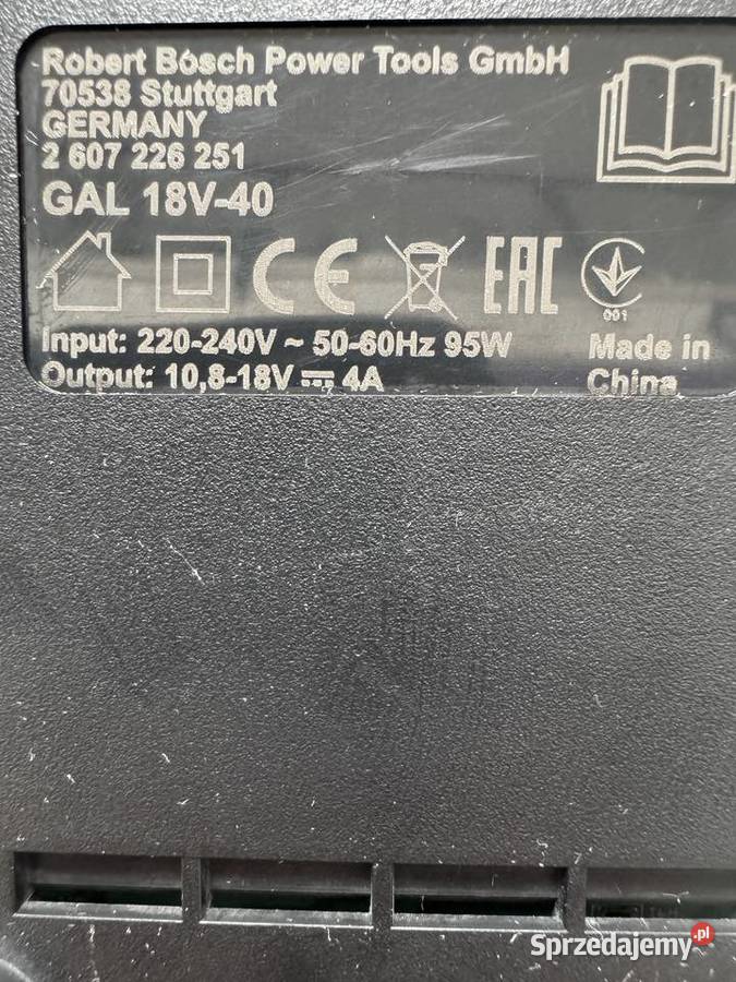 Ładowarka BOSCH Professional GAL 18V40 Ruda Białaczowska sprzedam