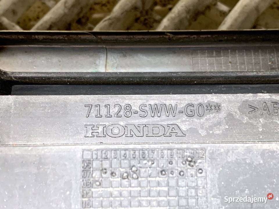 ATRAPA GRILL HONDA CRV III 71128SWWG0 SUV KRATA sprzedam