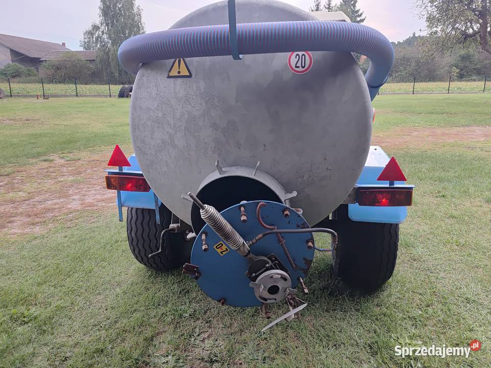 Beczkowóz Pomot Chojna 4000 l Nowy Beczka Wóz Grabów nad Prosną