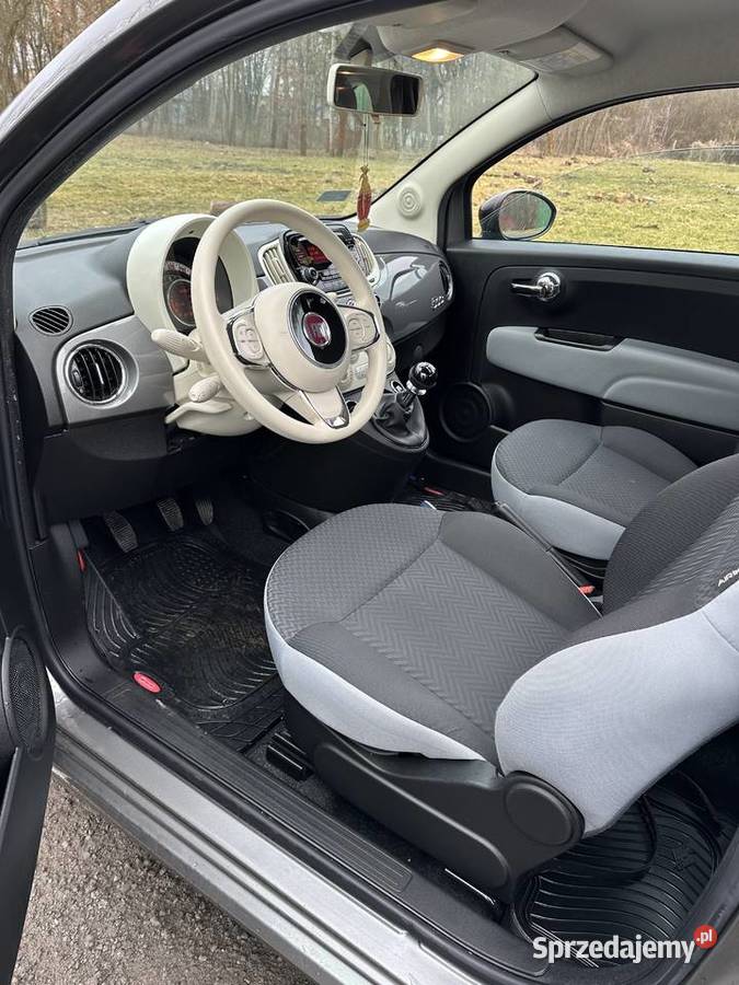 Piękny Fiat 500 12 GAZ 1wl salon Polska Zawiercie