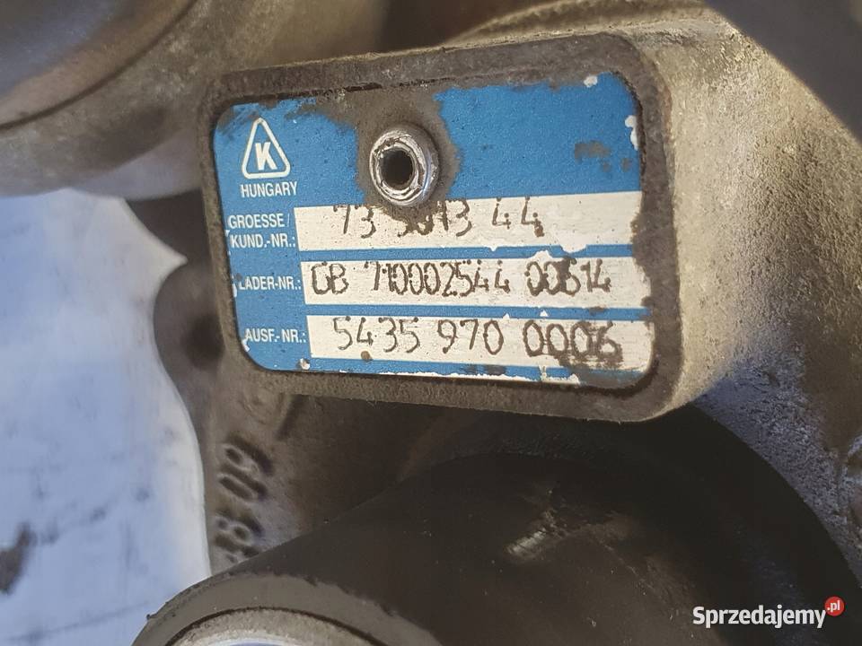 TURBOSPRĘŻARKA Opel Corsa D 13 CDTI turbo Rudka