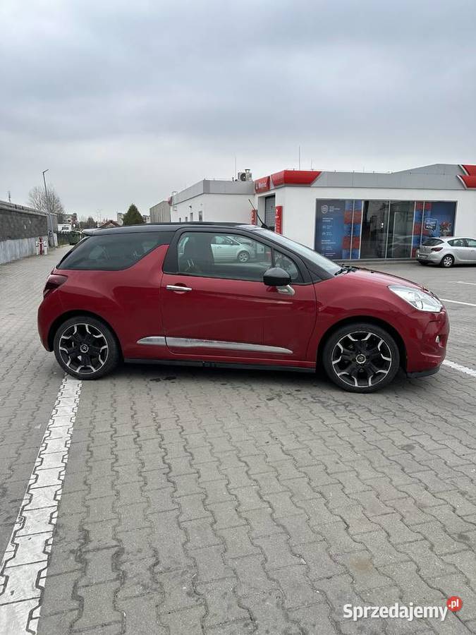 Citroen DS3 Kabriolet Czerwony czerwony