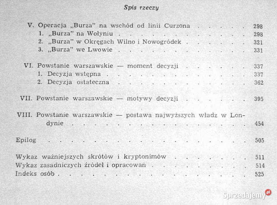 Powstanie Warszawskie Jan M Ciechanowski sprzedam