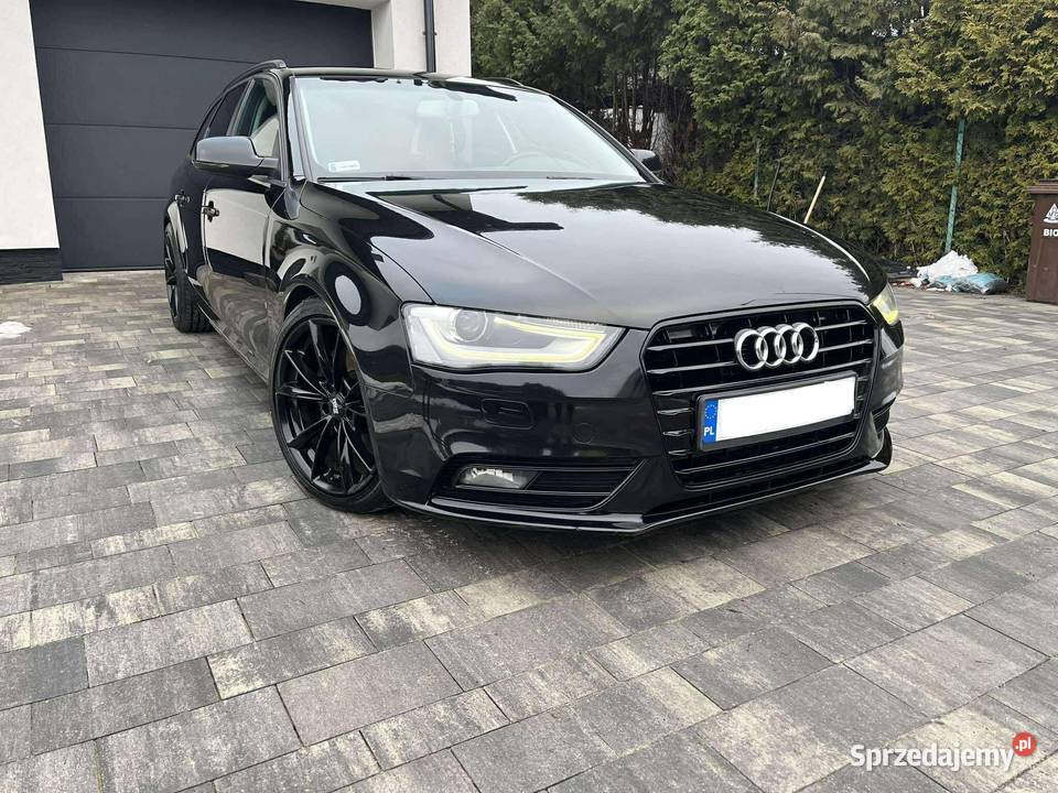 Audi A4 2012r Lift LED Czarna Doinwestowana manualna Toruń sprzedam
