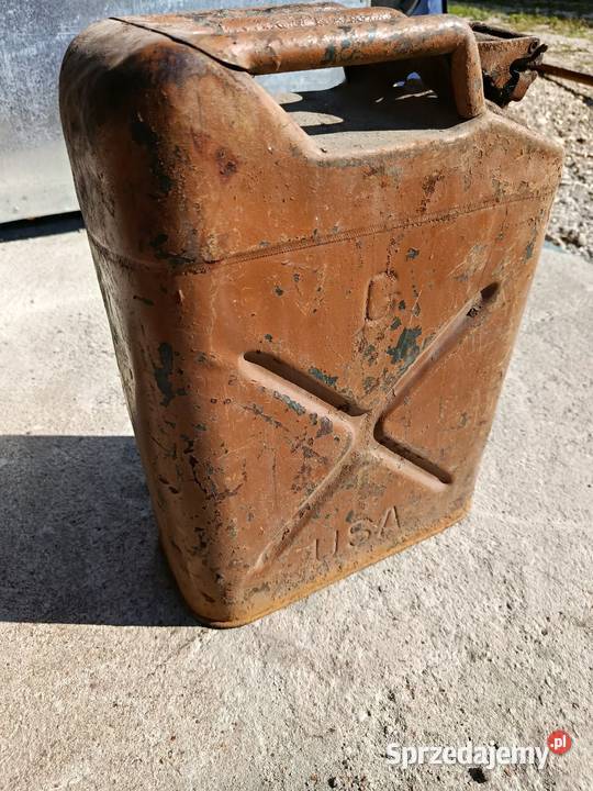 Kanister USA qmc 1943r Kanistry, lejki i pompki
