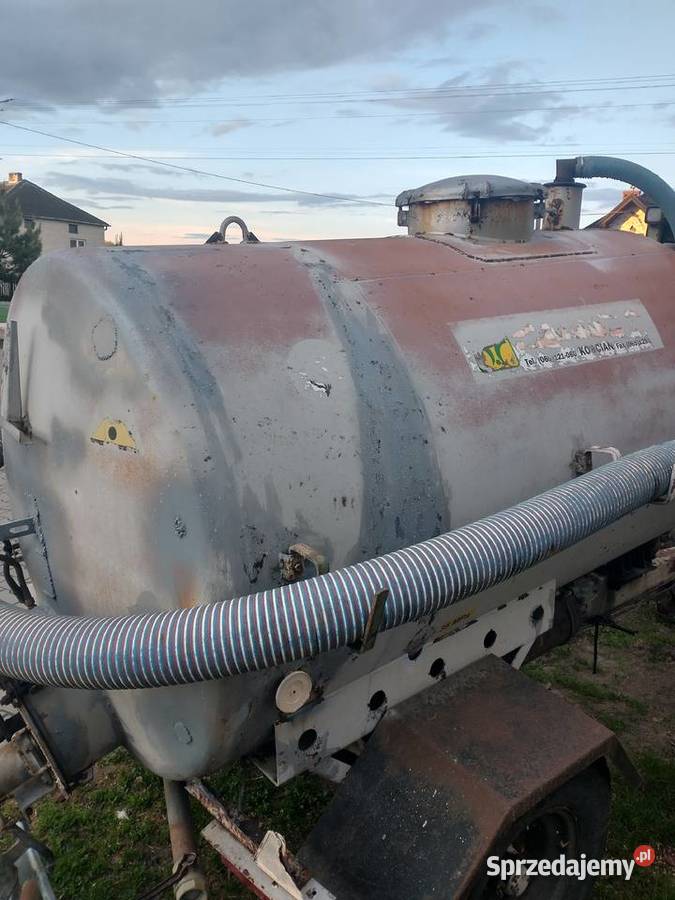 Szambiarka Mprozet 3000L z pompą MEC5000 mazowieckie Zabrodzie