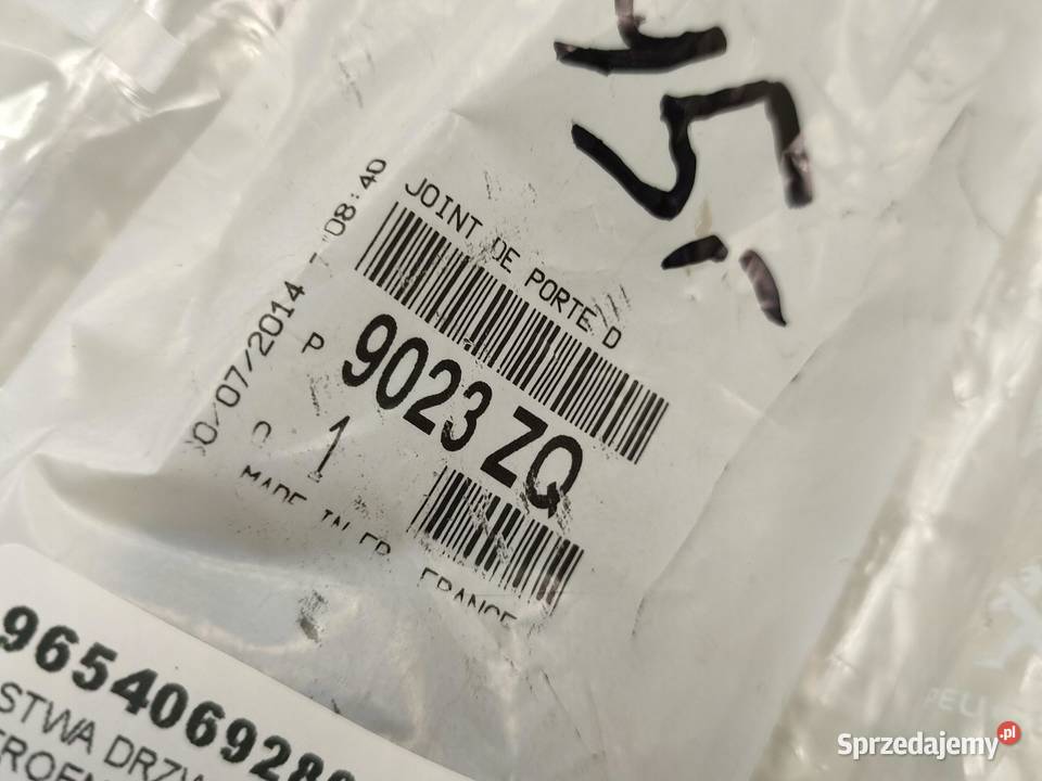 LISTWA DRZWI PRAWY PRZÓD CITROEN C4 I PICASSO