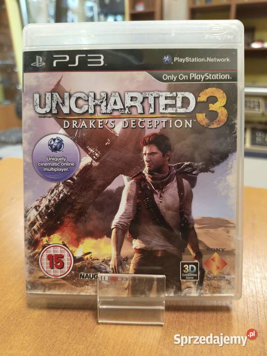 Gra 3 Uncharted 3 Oszustwo Drakea Komplet z 16+ Elbląg