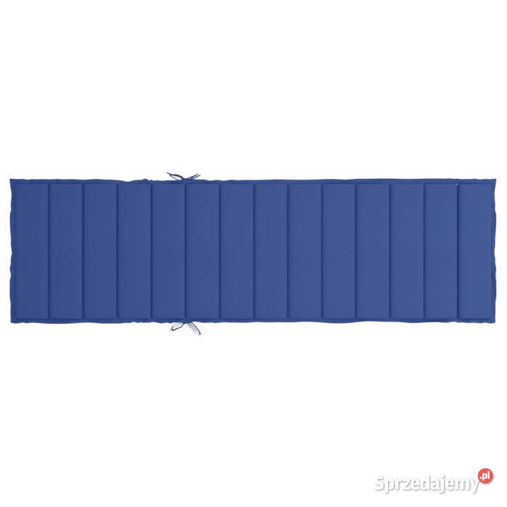 Poduszka na leżak niebieska 200x60x3 tkanina Warszawa