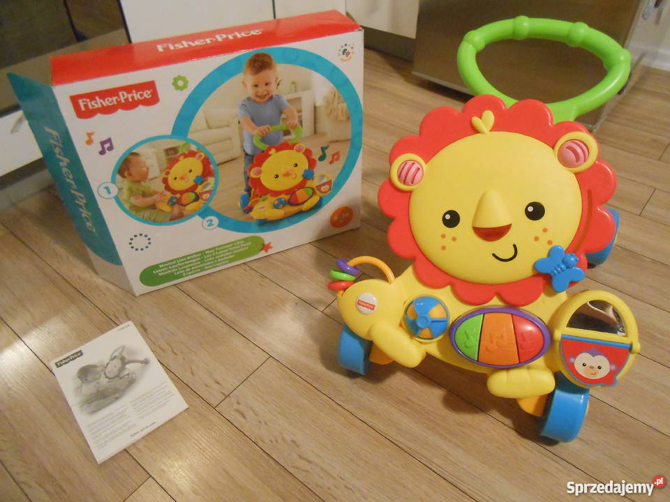 Muzyczny chodzik pchacz Fisher super stan Osowiec