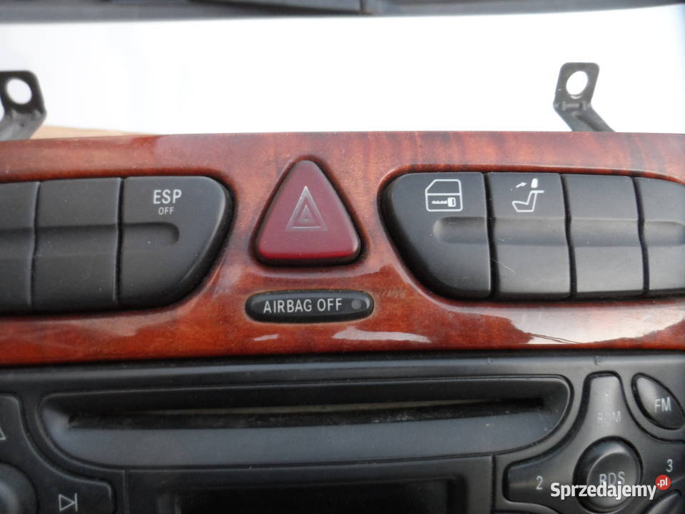 merceds A203 W203 radio BECKER QO2 panel Legnica