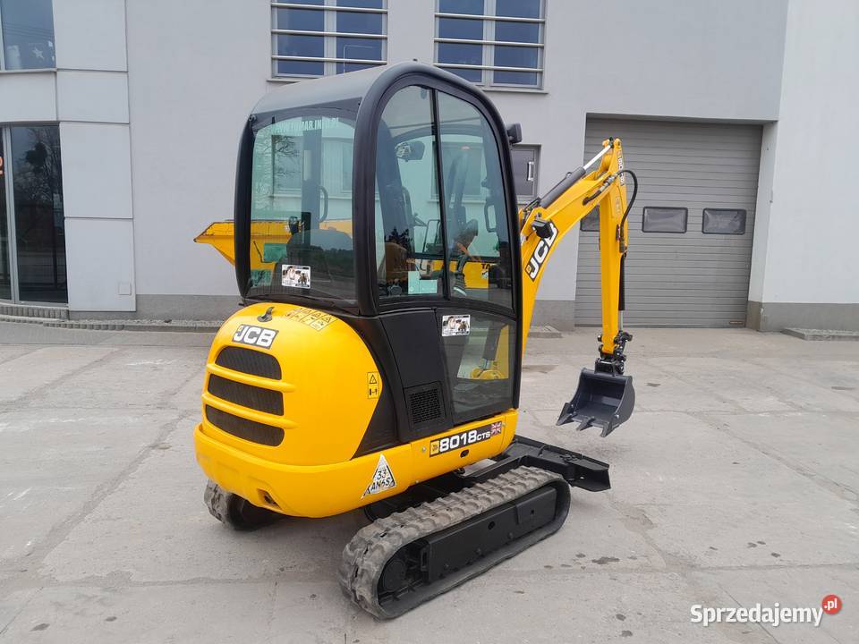 KOPARKA GĄSIENICOWA 18 TONY JCB 8018 CAT KUBOTA Krotoszyn