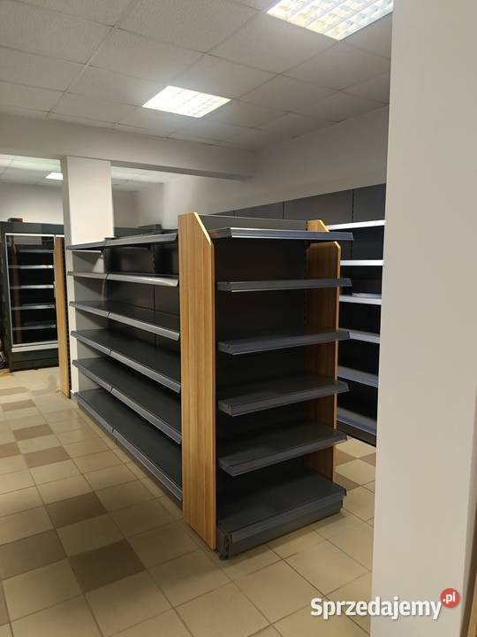 Regał sklepowy gondola regał metalowy Mago L