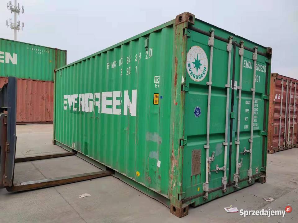 Kontener morski magazynowy 20DV 6 metrowy Lublin lubelskie