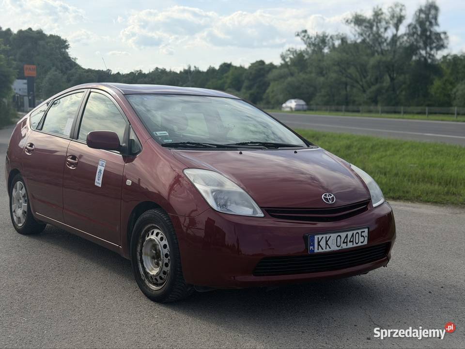 Toyota Prius II 15 Hybrid LPG Automat 2005 pełny VAT Kraków