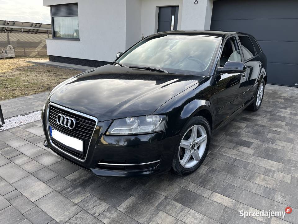 Audi A3 Sportback Audi A3 2010r Skóry Czarna Alu