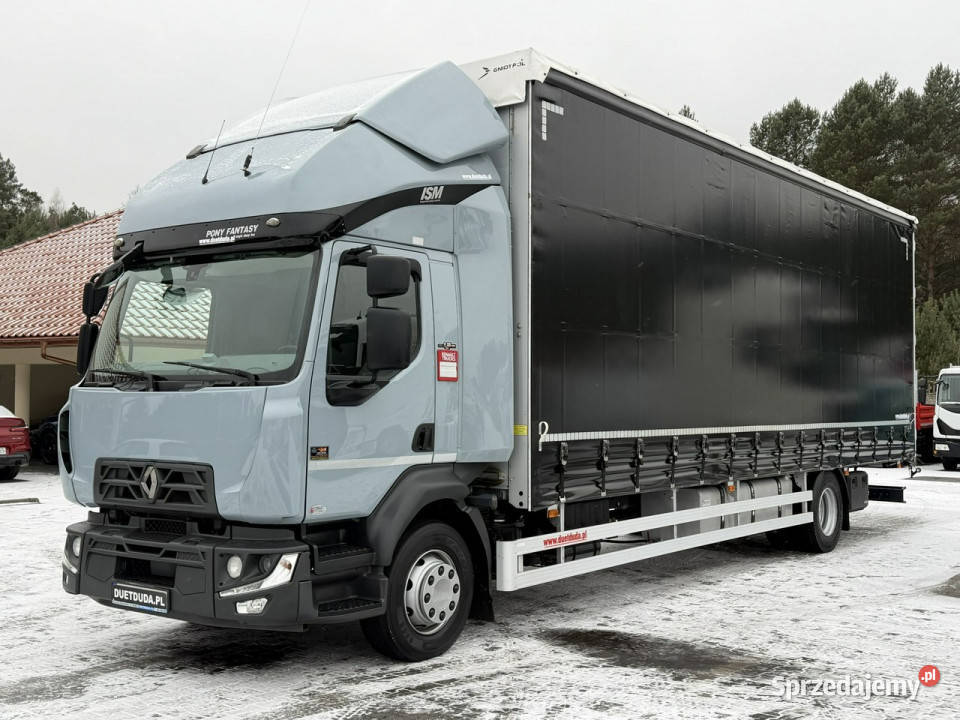 Renault D16280 E6 Firana Sypialka Tył Drzwi Dach 280KM Widełki