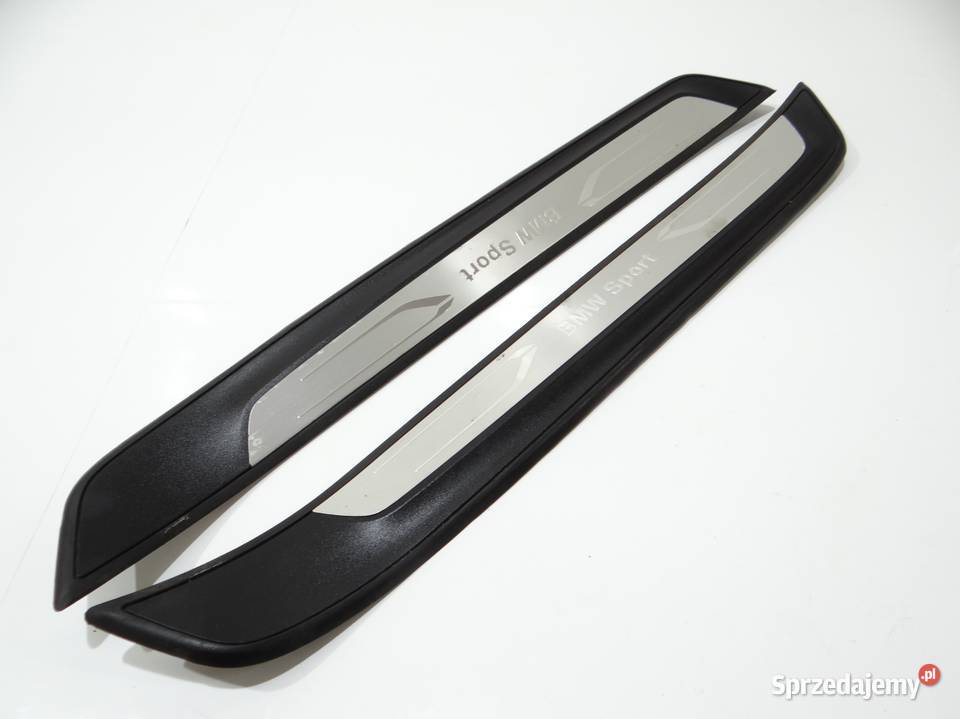 LISTWY NAKŁADKI PROGOWE BMW X1 E84 LCI PRZÓD Listwy i nakładki lubelskie