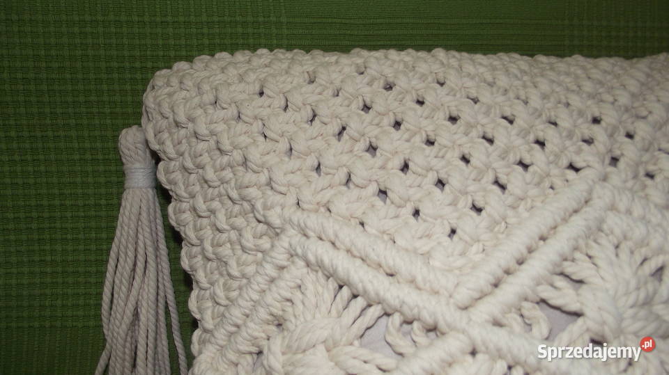 Poszewka makrama