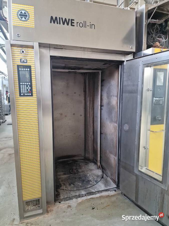 Piec piekarniczy wózkowy obrotowy Miwe ROLL IN Rzeszów sprzedam