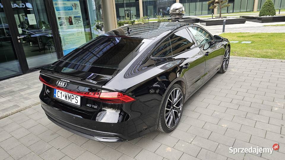 A7 2021r bezwypadkowy serwis ASO Salon Polska czujnik deszczu Kraków