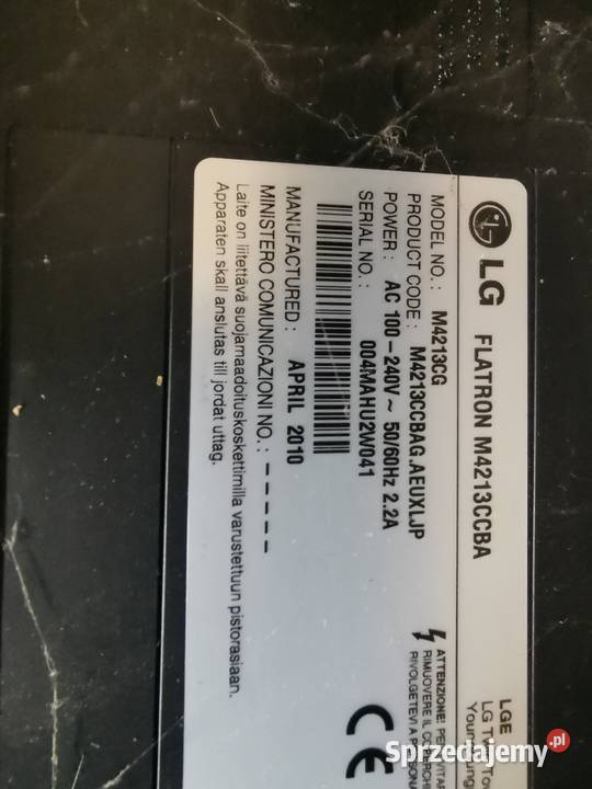 Lg flatron M4213ccba LCD Anusin