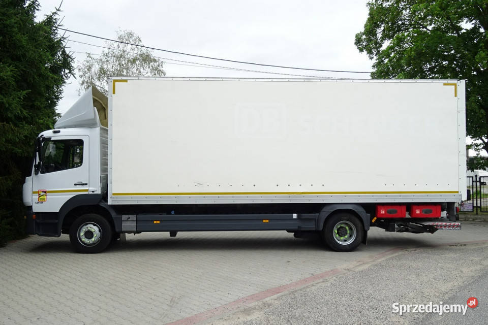 Mercedes Atego 1218 Euro6 323 Kontener 18p winda mazowieckie Góra Kalwaria