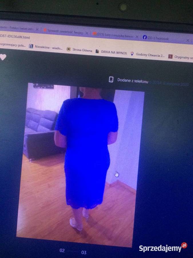 SLICZNA SUKIENKA GIPURA kolorowy Garsonki i kostiumy Limanowa