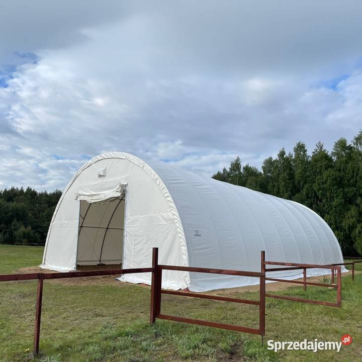 Hala namiotowa łukowa 122x18m PVC 750gm Wrocław