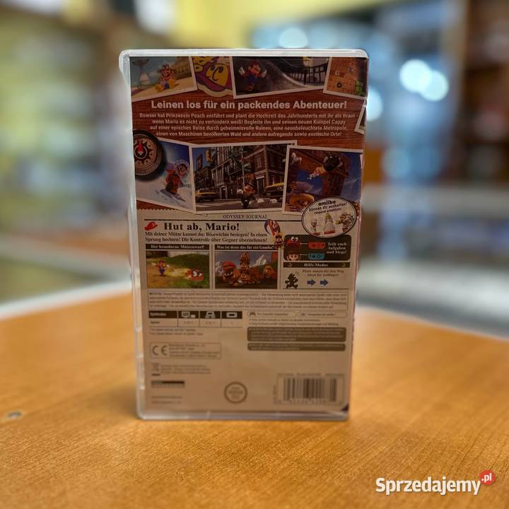 Gra na Nintendo Switch Super Mario Odyssey Elbląg