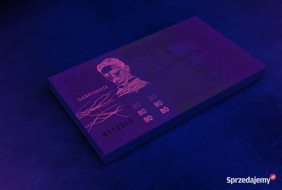 Banknot Nikola Tesli 2023 Matej Gbryia Goleniów