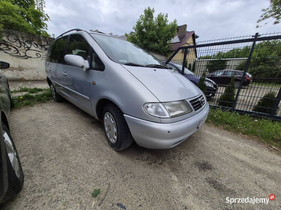 VW SHARAN Seat Alhambra 1998 19 TDI el szyby manualna Świdnica sprzedam