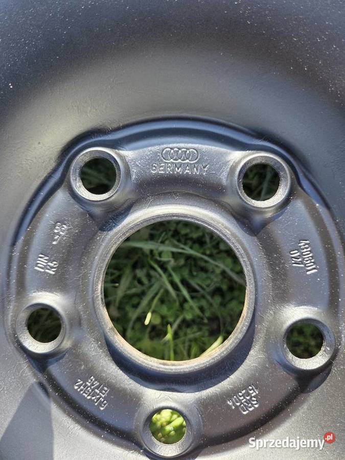 4 felgi stalowe 15 audi vw skoda seat WYSYŁKA Średnica 15" Wadowice