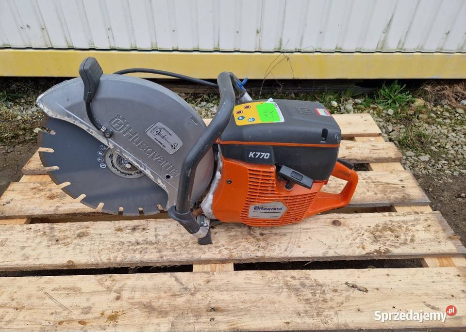 Przecinarka Husqvarna K 770 Moc
37 kw Milicz
