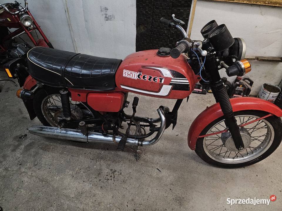 Cezet 350 Jawa 350 na cześci 10000km Wielowieś