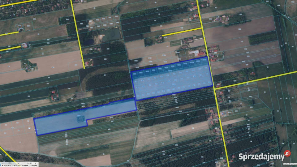 Działka inwestycyjna 1128 ha pod osiedle Gmina Sprzedaż Wólka Smolana