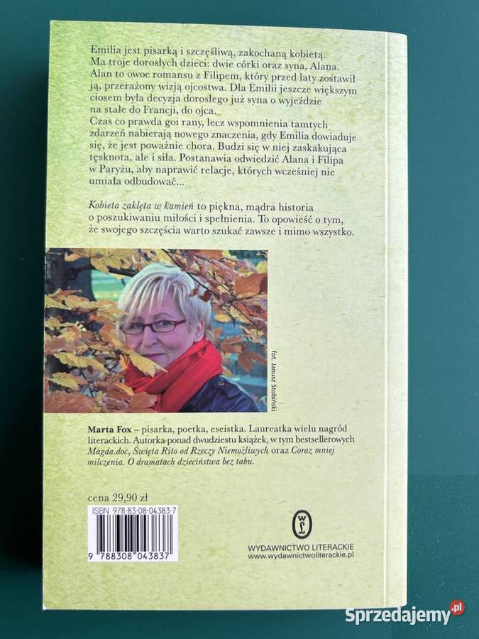 Kobieta zaklęta w kamień Marta Fox lubelskie Lublin