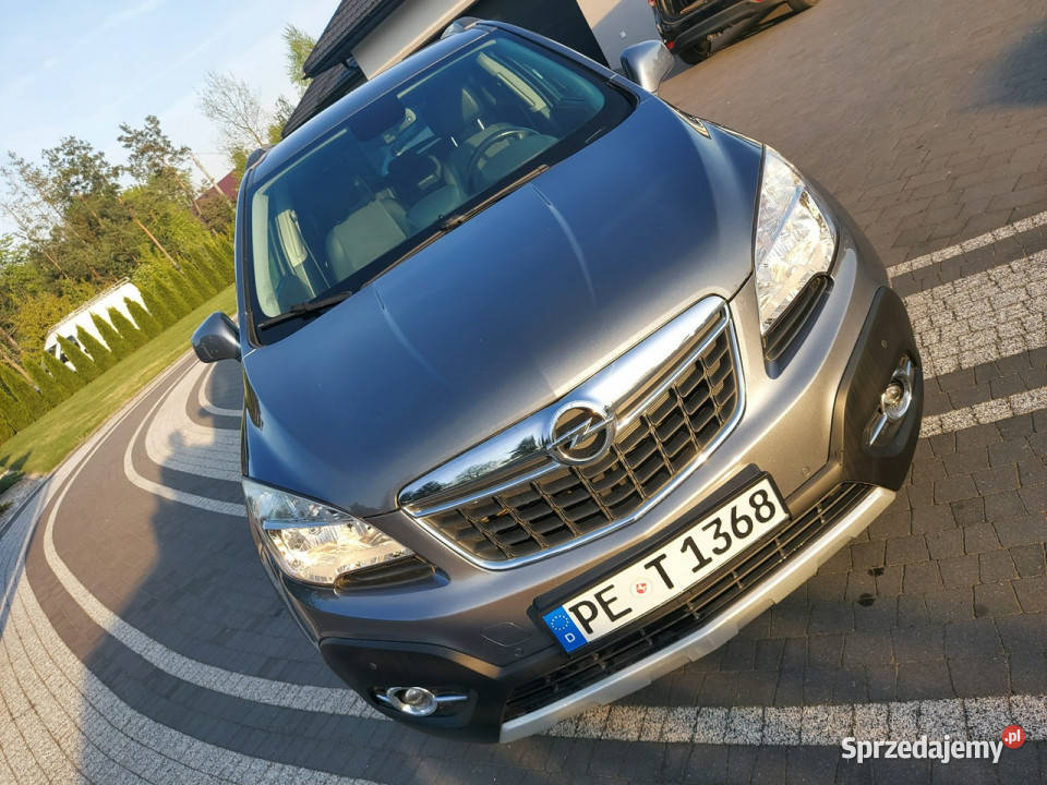 Opel Mokka benzyna półskórka navi kamera 14 szary Drelów