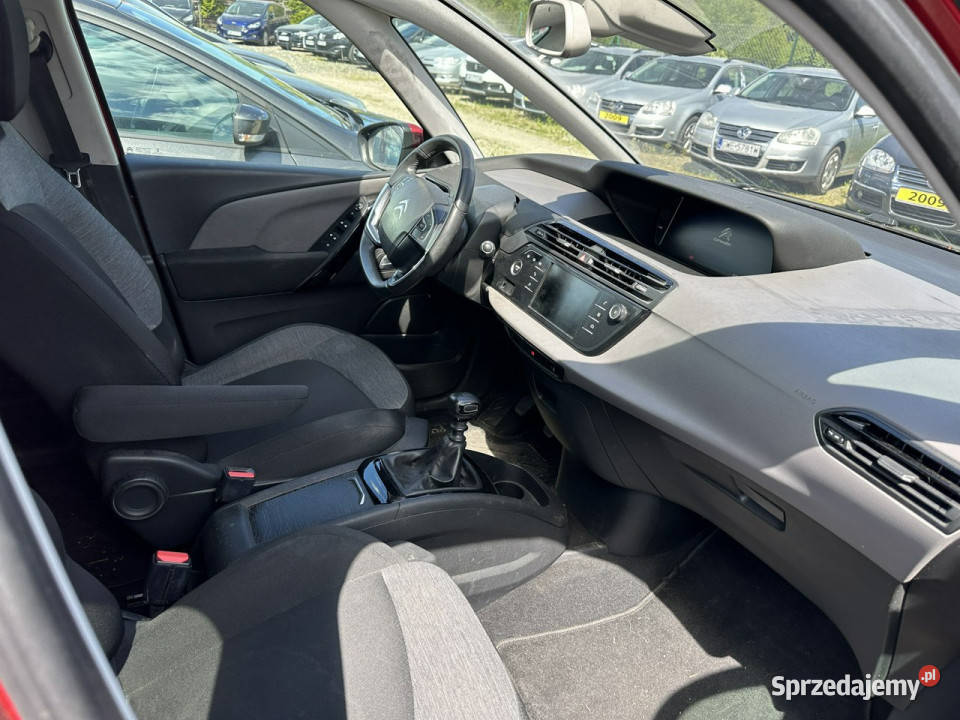 Citroen C4 Grand Picasso Mocna benzyna 7 miejsc kamera cofania pomorskie Wejherowo