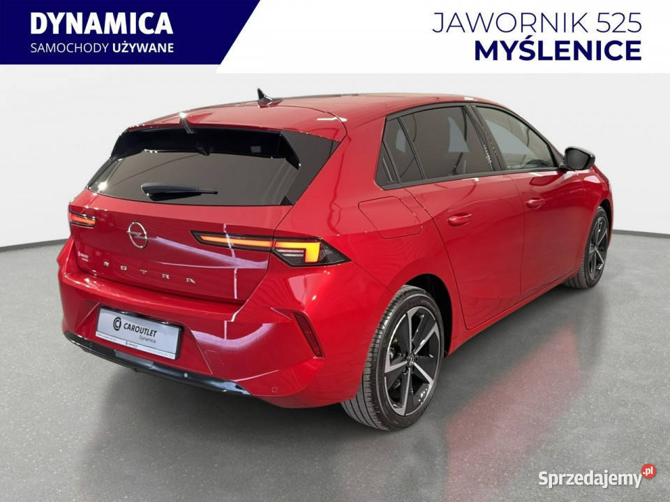 Opel Astra VAT 23 Elegance 12T 130 Automat 2023 elektryczne lusterka Myślenice