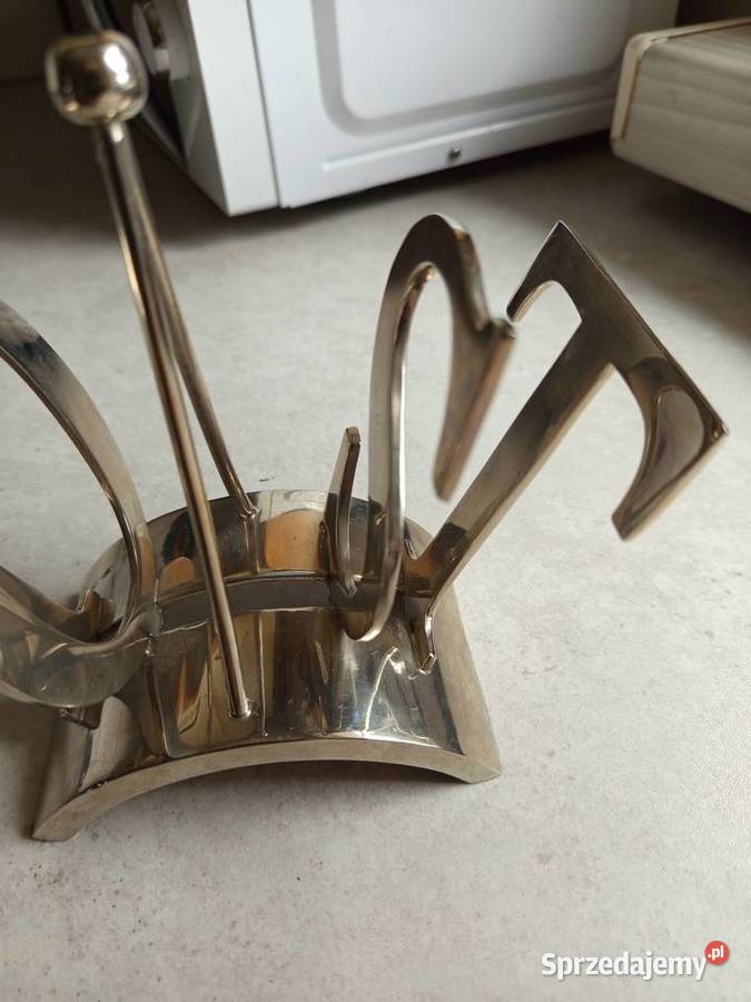 Stojak do tostów Nowy Angielski metalchrom NOEY Warszawa sprzedam