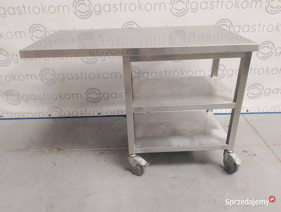 STÓŁ JEZDNY Z MIEJSCEM NA URZĄDZENIE 123X70X89 dolnośląskie Wrocław