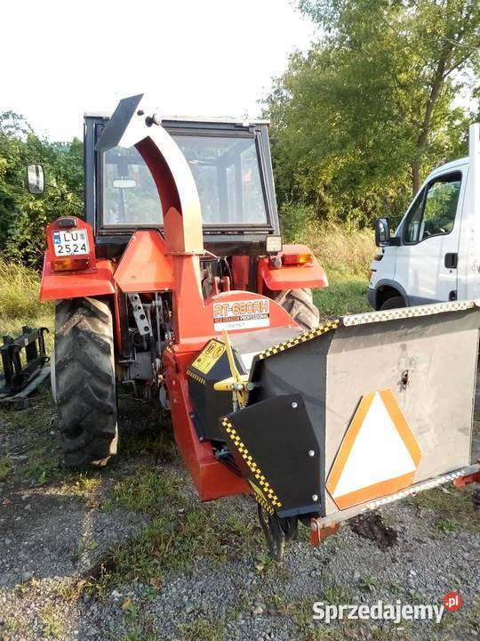 rębak REMET RC690 rozdrabniacz gałęzi traktorowy Leśnictwo Lublin