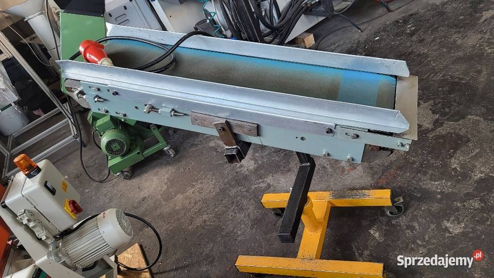 Taśmociąg prosty przenośnik taśmowy płaski 100 x Białogard