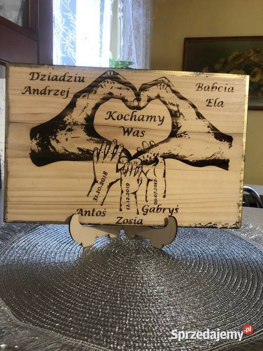 Personalizowane deseczki Dziadków Strzyżów