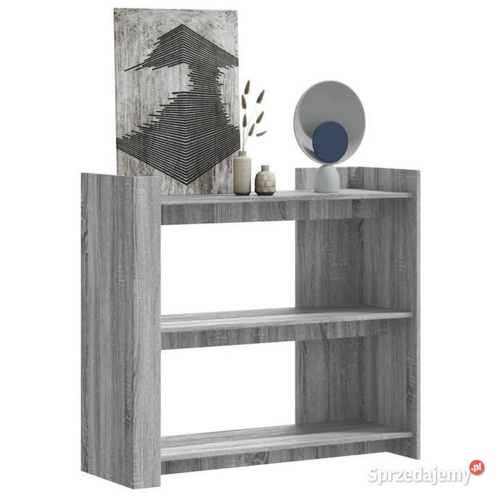 Stolik konsolowy szary dąb sonoma 100x35x90 Warszawa