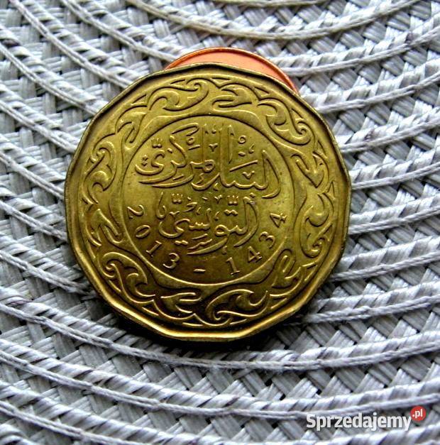 Tunezja 200 Milimów 2013r Numizmatyka Kalisz