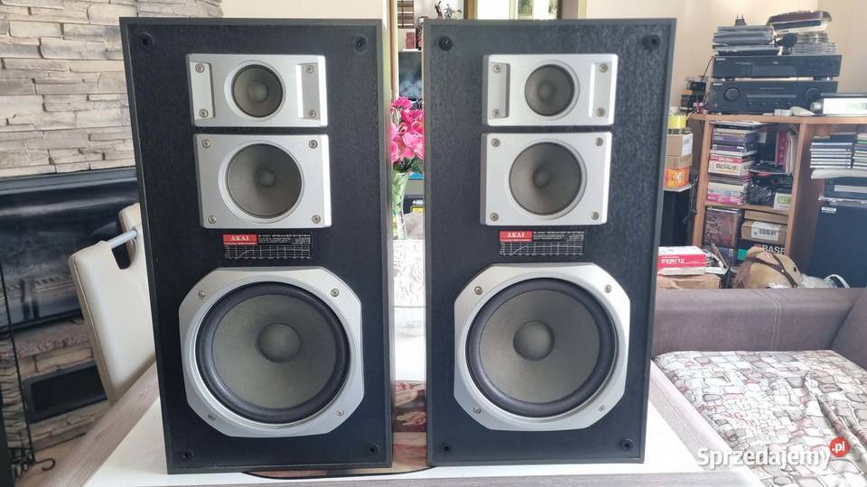 Kolumny Akai SRH44 2x40W 8ohm Made in Japan Warta